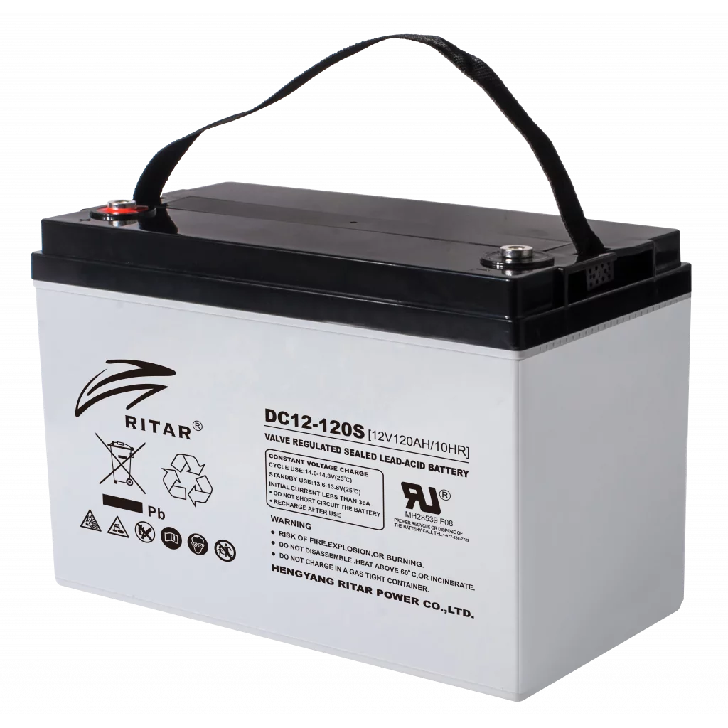 ritar-agm-deep-cycle-batteri-12v-120ah-c10-328x172x222mm-venstre