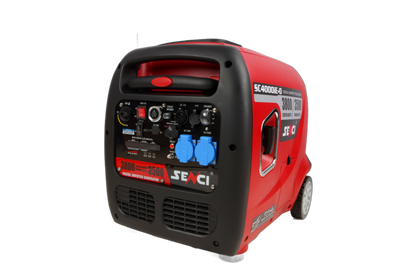 Senci Sc4000Ie-O Inverter Aggregat - Bensin - Max 3800W - Ats - Elektrisk Start - inkl. klargjøring shown in angle view