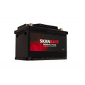 SKANBATT Premium Lithium - 12V 100Ah 100A BMS - 280x178x188mm - Bluetooth - Heat - 8 Års garanti