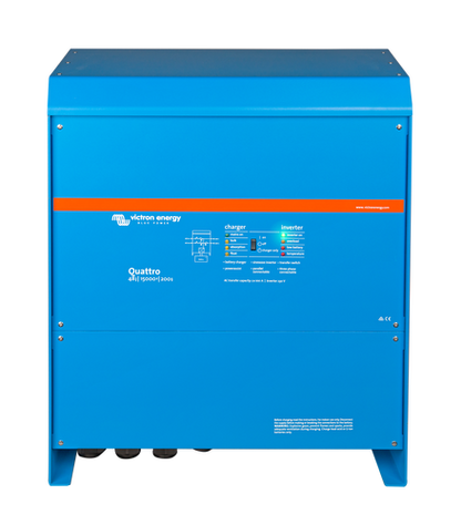 Victron Quattro 48/15000/200-100 Kombinert Batterilader Og Inverter shown in product view