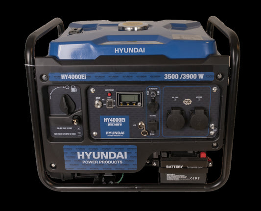 HYUNDAI HY4000Ei Inverter Aggregat 3900W - Fjernkontroll og ATS - Image 1
