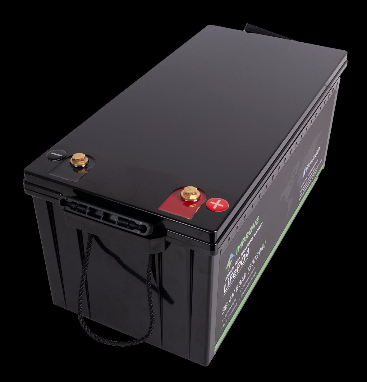 IMPROVE Bluetooth Lithium Batteri 36V 80Ah (LiFePO4) BMS 80A - Image 4