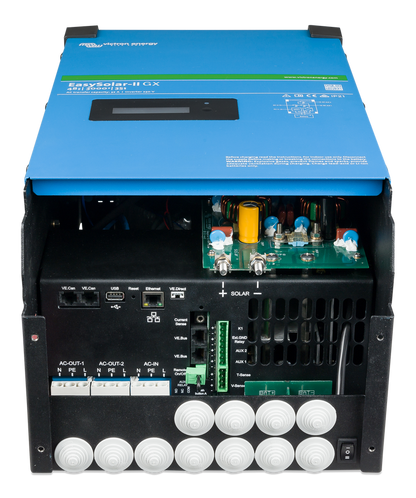Victron Easysolar-Ii Gx 48/3000/35-32 Mppt 250/70 shown in detail view