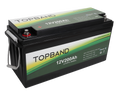 TOPBAND Lithium HEAT PRO - 12V 200AH - 200A BMS - Bluetooth och värme (TOP-Heat200200BS)