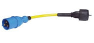 Adapter Cord 16A/250V CEE/Schuko - Image 1