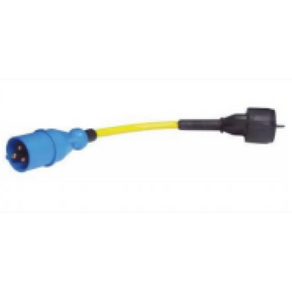 Adapter Cord 16A/250V CEE/Schuko