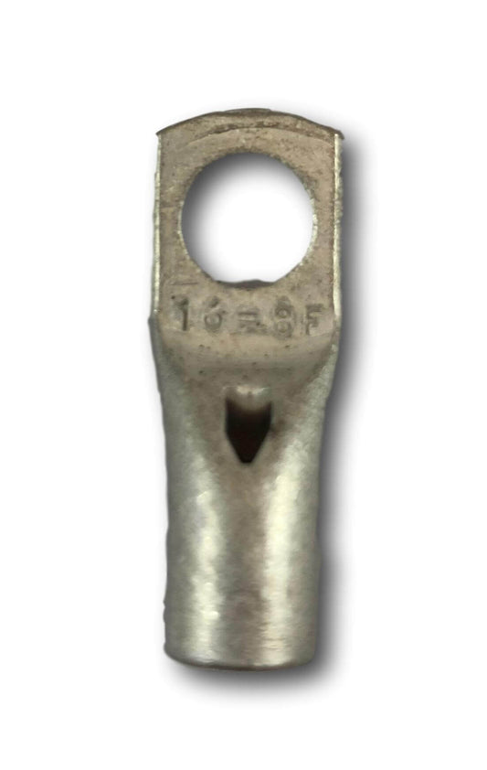 Presskabelsko 16mm² kabel med 8mm hull, CE-godkjent, DNV GL-godkjent ringkabelsko for flertrådet kabel.