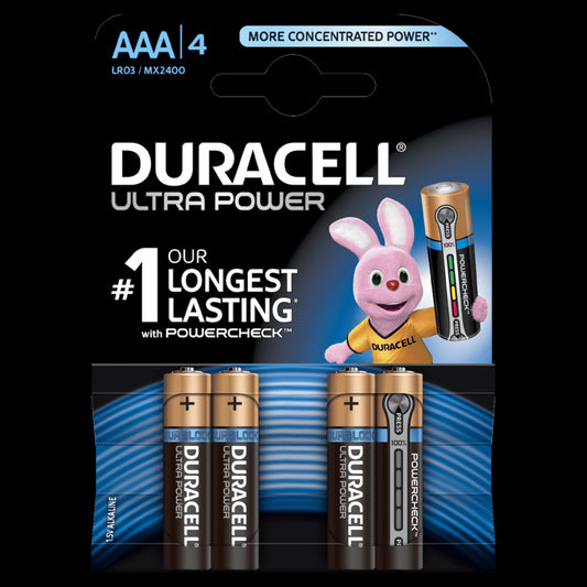 Duracell ULTRA AAA 1,5V 4PK