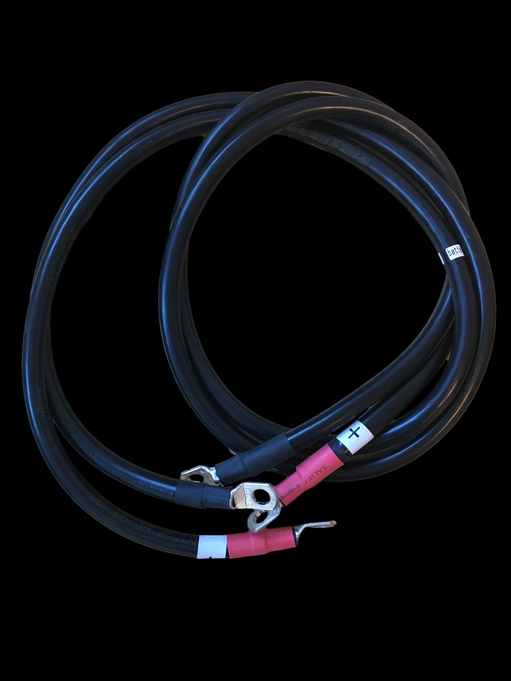 Kabel 2x50mm2 m/8mm 140CM lengde (sett til inverter) - Image 1