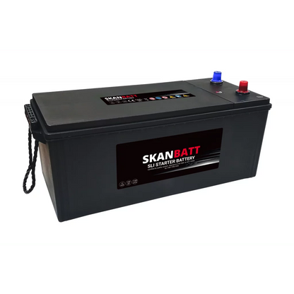 SKANBATT SLI SHD Startbatteri 12V 190AH 1150CCA +L shown in product view