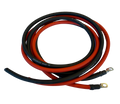 Kabel 2mtr 2x25mm2 til solcelleregulator (m/ 8mm øyer)
