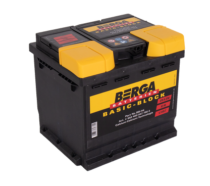 Berga Basic Block 12V 52Ah 470Cca shown in product view