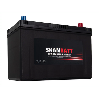 SKANBATT EFB Startbatteri 12V 95AH 820CCA (304x172x225mm) +R