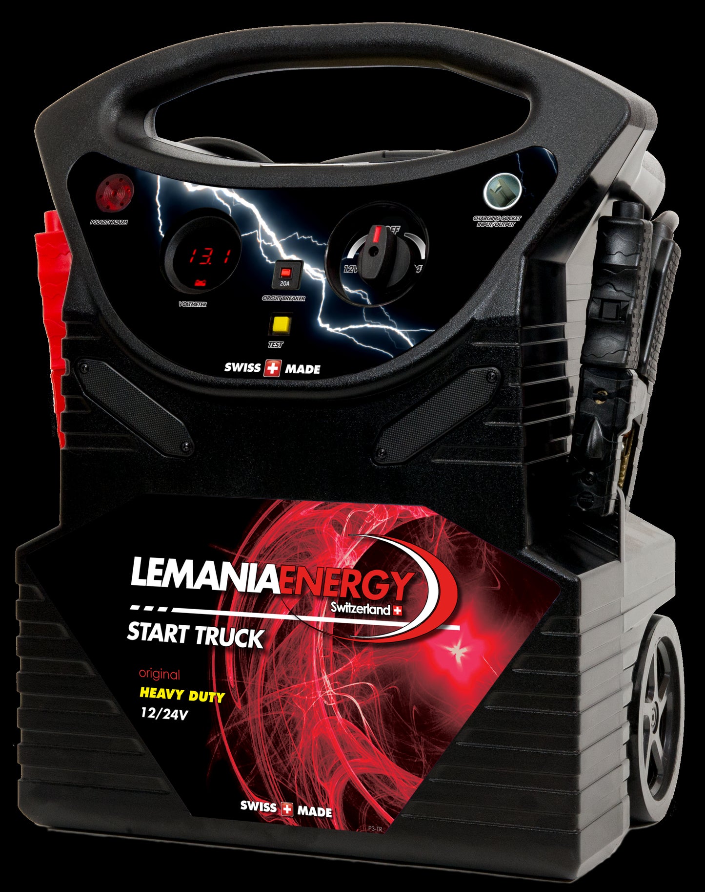 LEMANIA Startbooster Proff 12/24V 6400A (P3-TR-33) - Image 1