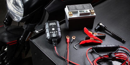 Noco Elektronisk Batterilader 6V/12V 1A Ip65 label detail