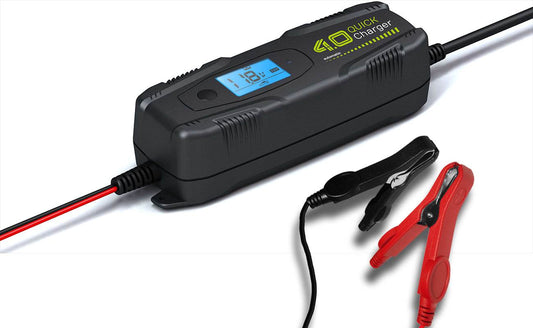 PROUSER Elektronisk Batterilader 6V/12V 4A - Proffvolt