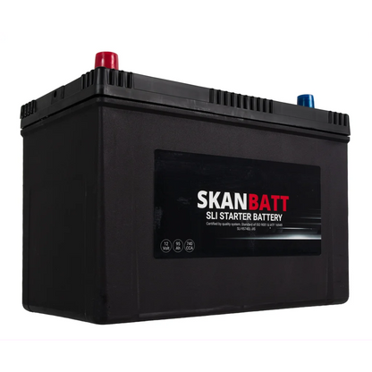SKANBATT SLI Startbatteri 12V 95AH 740CCA (304x172x225mm) +L
