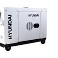 Hyundai Dhy8600Se-T Strømaggregat 7900W - Elektrisk Start - Diesel