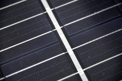 Skanbatt 'Half Cut' Solcellepanel 200W - All Black - Perc Mono - 1525X680X35Mm label detail