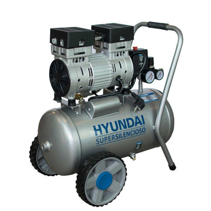 Hyundai Hyac24-1S Stillegående Kompressor 24L / 750W shown in product view