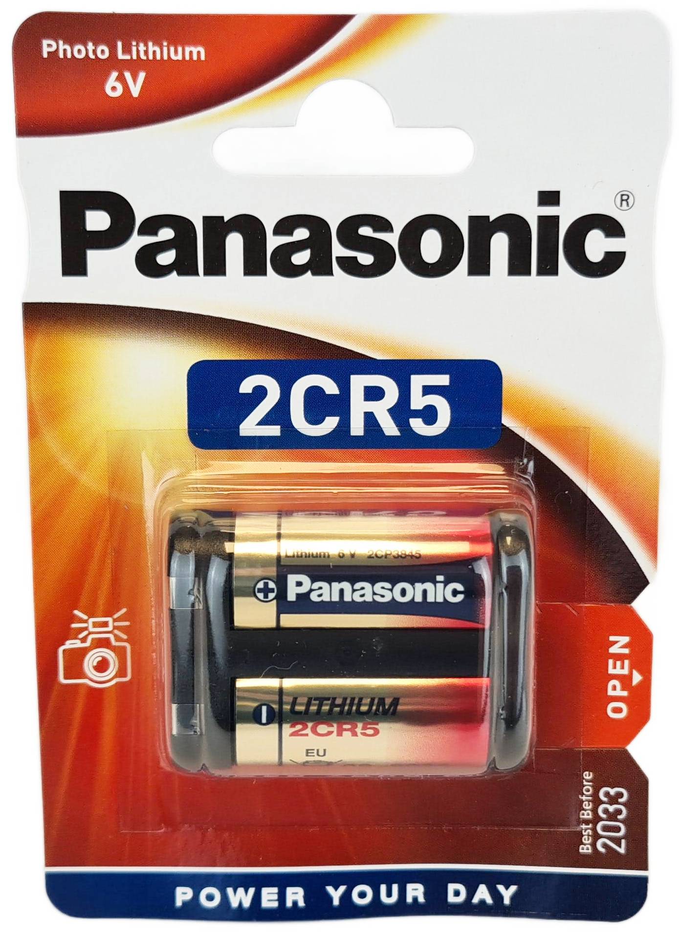 PANASONIC Stavbatteri 2CR5 6V