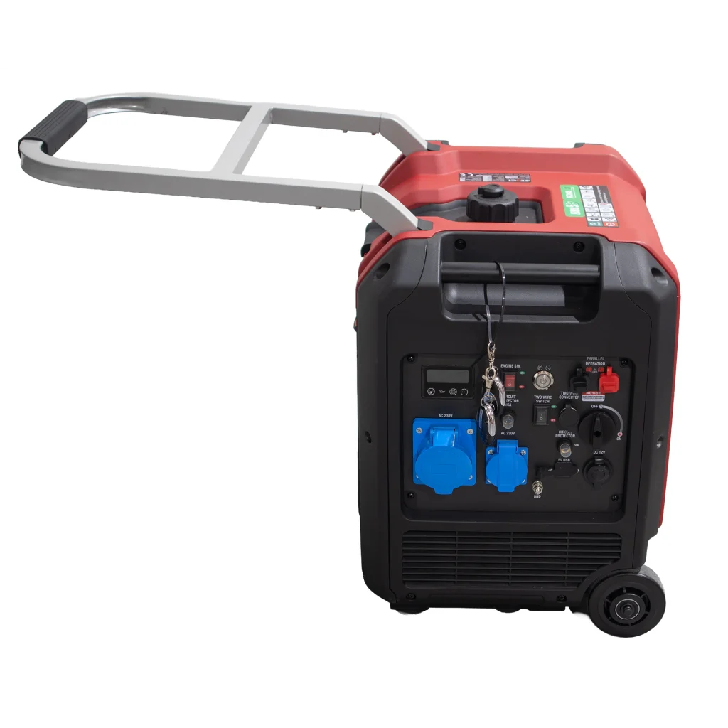 SENCI SC4500i Inverter Aggregat - Bensin - Max 4500W - ATS / Relestyring - Elektrisk start