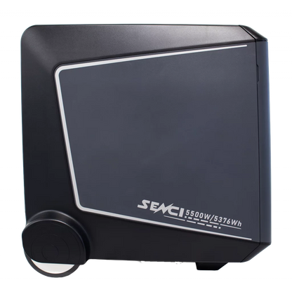 SENCI Lithium LPS 5376Wh Power Station med 5000W (10000W) sinus inverter
