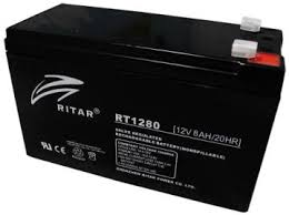RITAR AGM Batteri 12V 8AH (151x65x94mm) F1 - Image 1