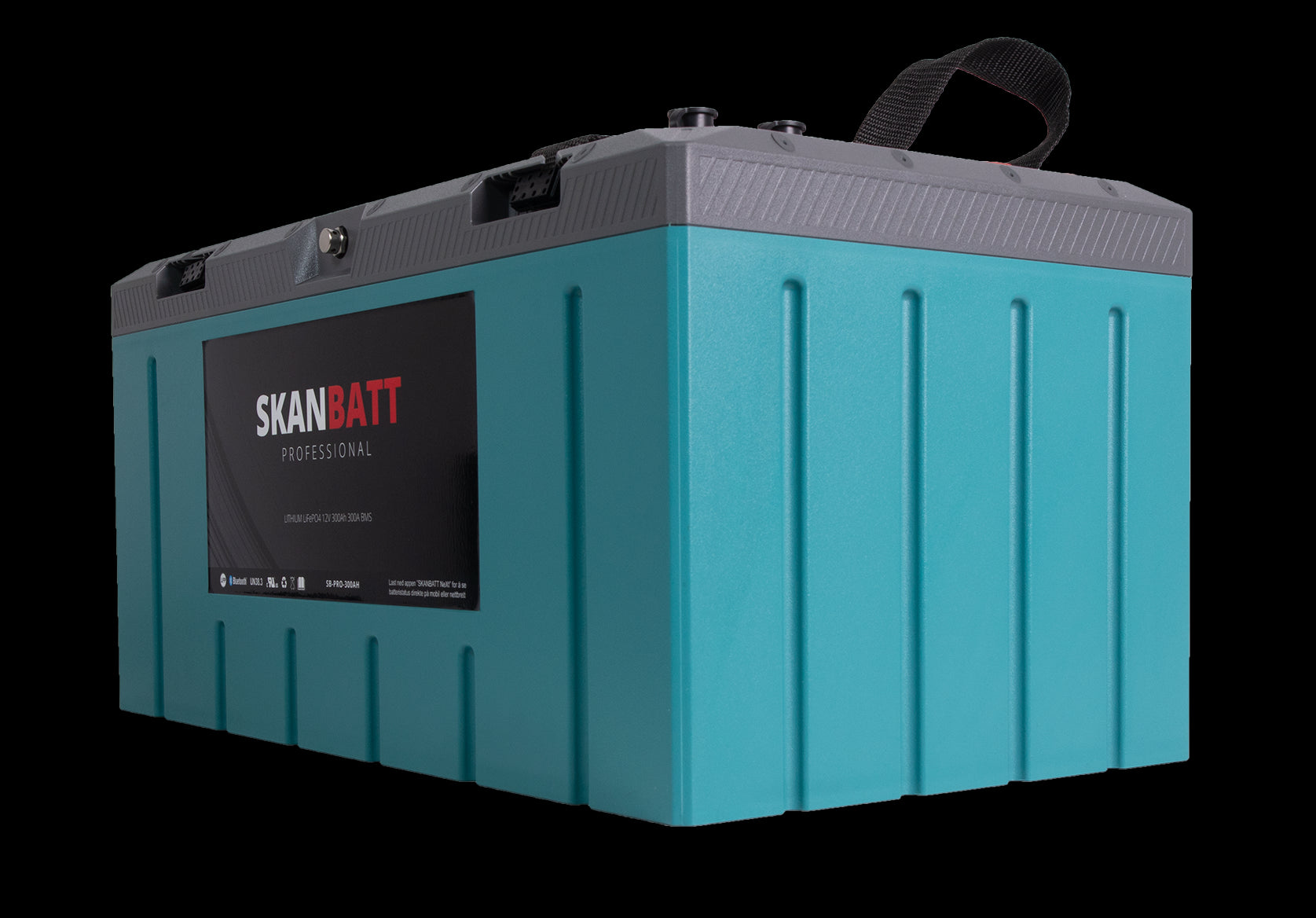 SKANBATT Lithium Professional IP67 12V 300Ah 300A BMS - HEAT - Image 4