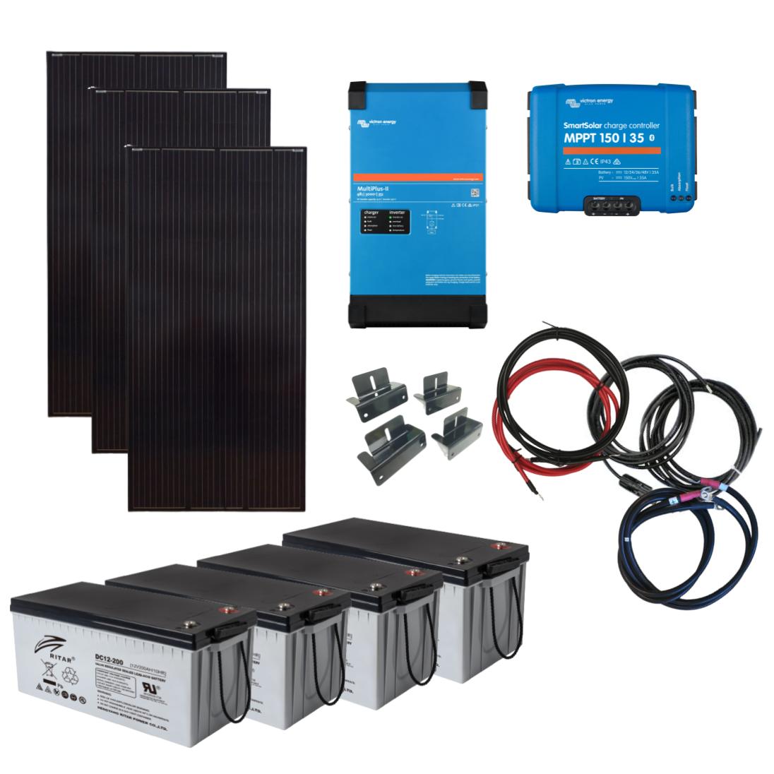 skanbatt-victron-kraftpakke-230v-3000va-1230w-3x410w-solceller-med-agm-batterier