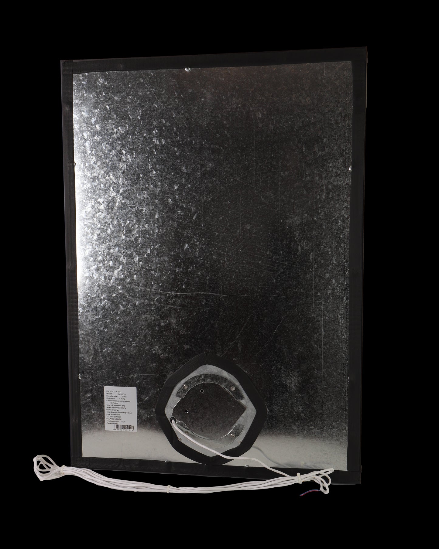 SKANBATT Solventilator SV-15 med luftvolum/t 43m3 - Image 3
