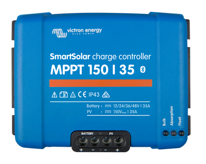 Victron Smartsolar Mppt 150/35 shown in product view