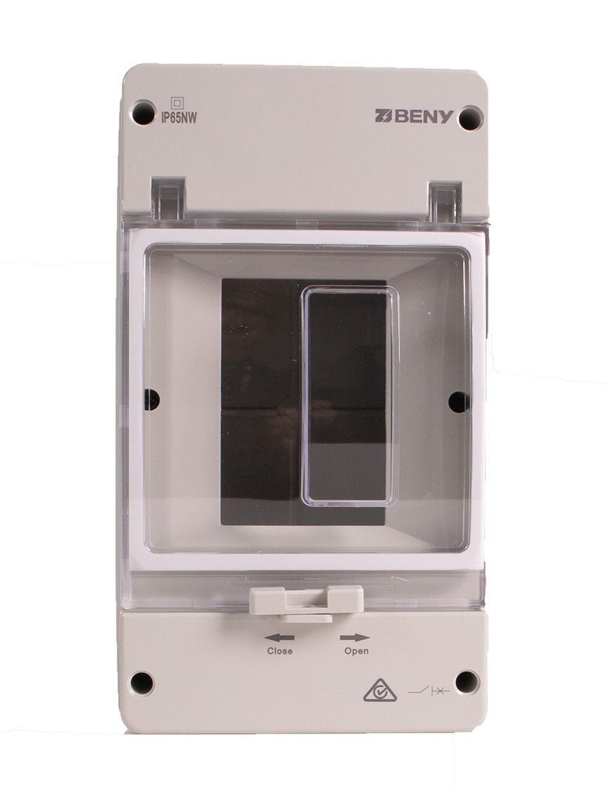 Innkapsling for BDM-125 DC effektbryter IP65