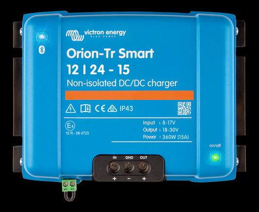 VICTRON Orion TR Smart DC-DC Lader 12>24V 15A (Ikke isolert)