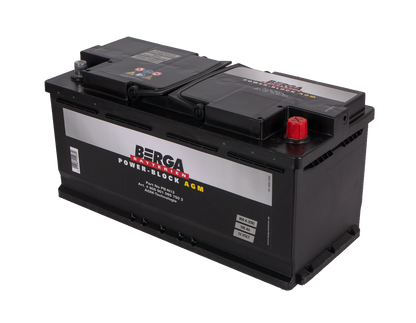 Berga Power Block Agm 12V 105Ah 950Cca shown in detail view