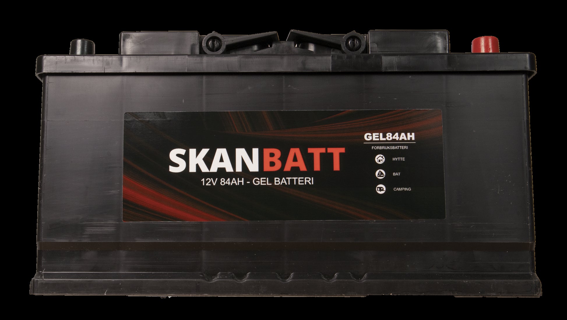 SKANBATT GEL Batteri 12V 84AH (353x175x190mm) +høyre - Image 3