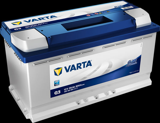VARTA Blue Dynamic Batteri 12V 95AH 800CCA (353x175x190/190mm) +høyre G3 - Image 1