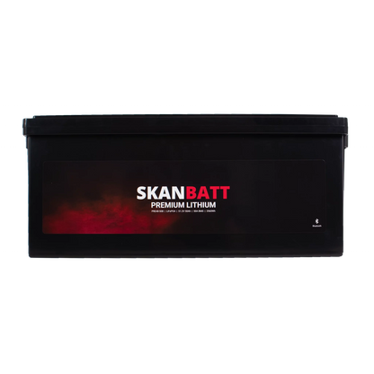 SKANBATT Premium Lithium - 48V 50Ah 50A BMS - 522x238x218mm - Bluetooth - 8 Års garanti
