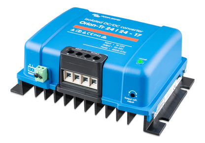 Victron Orion 24/48-8,5A (400W) Omformer (Isolert) shown in angle view