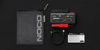 Noco Lithium Startbooster 12V 1750Amp shown in angle view