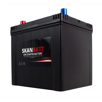 SKANBATT EFB Startbatteri 12V 73AH 630CCA (232x173x225mm) +L