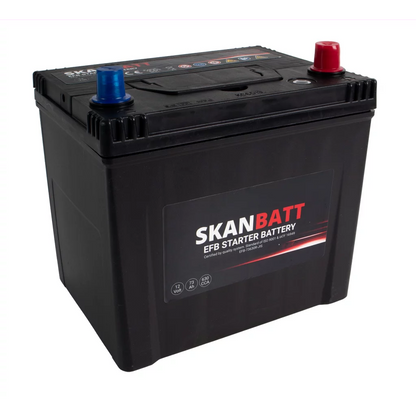 SKANBATT EFB Startbatteri 12V 73AH 630CCA (232x173x225mm) +R