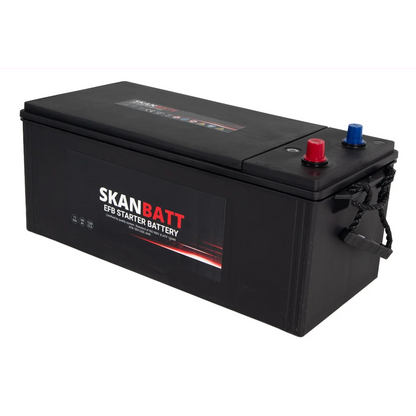 SKANBATT EFB SHD Startbatteri 12V 185AH 1230CCA (513x224x218mm) +L