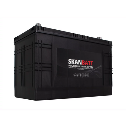 SKANBATT Dual Purpose 12V 110AH 960CA (346x173x227mm) +R