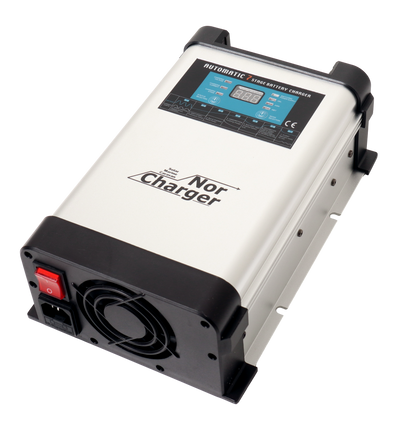 Nor Charger Pro Serie Elektronisk Batterilader 12V 40A - 2 Kanaler shown in product view