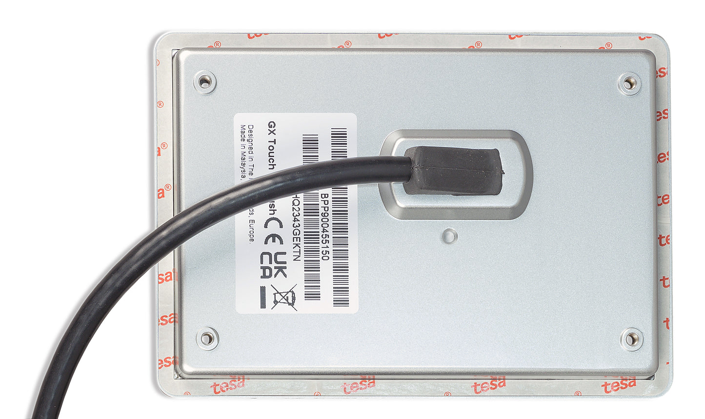 VICTRON GX Touch 50 Flush shown in angle view