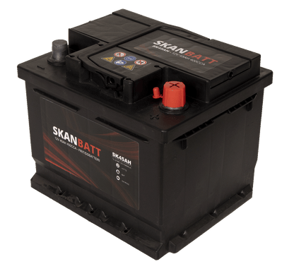 Skanbatt Fritidsbatteri 12V 45Ah 400Cca +Høyre shown in product view image 2