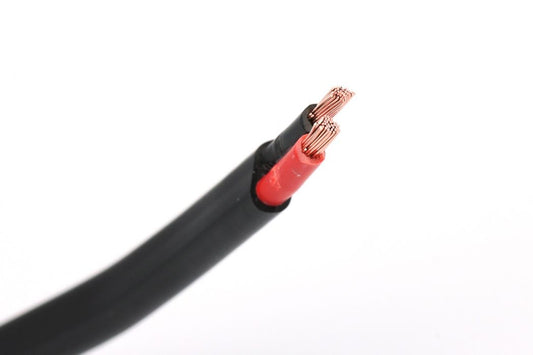 Kabel 2x2mm2 Sort - Dobbeltisolert - Image 1
