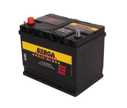 BERGA Basic Block 12V 68AH 550CCA label detail