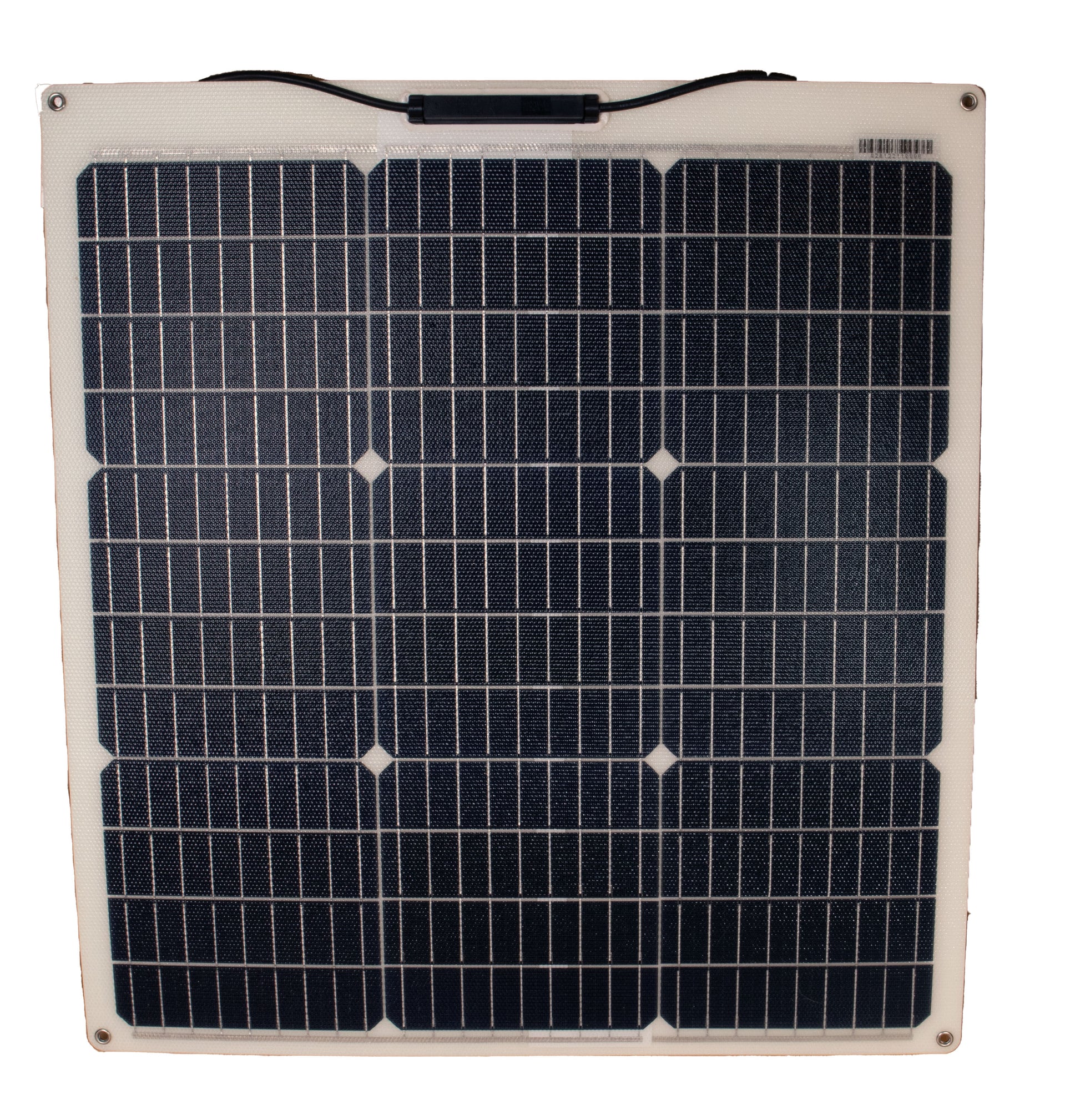 SKANBATT Fleksibelt Solcellepanel Mono 55W - 580x540x2mm - Image 1